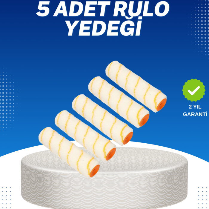5’li Emülsiyon Boya Rulosu Duvar ve Tavan Uygulamasına Uygun