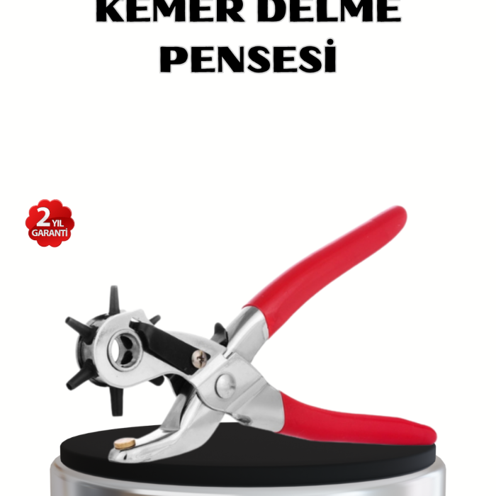 Çok Fonksiyonlu Delik Açma Pensesi 2mm–4.5mm Ayarlı Metal Gövdeli