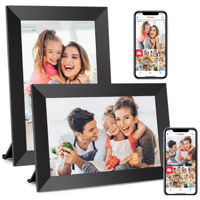 Dijital Fotoğraf Çerçevesi Wifi 10.1 İnç 32gb Dokunmatik Ekran, Uygulama Üzerinden Fotoğraf/video Paylaşımı