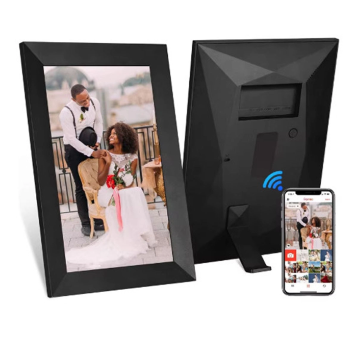 Dijital Fotoğraf Çerçevesi Wifi 10.1 İnç 32gb Dokunmatik Ekran, Uygulama Üzerinden Fotoğraf/video Paylaşımı