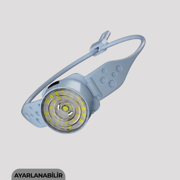 Kampçı Kafa Lambası Su Geçirmez Çok Modlu LED