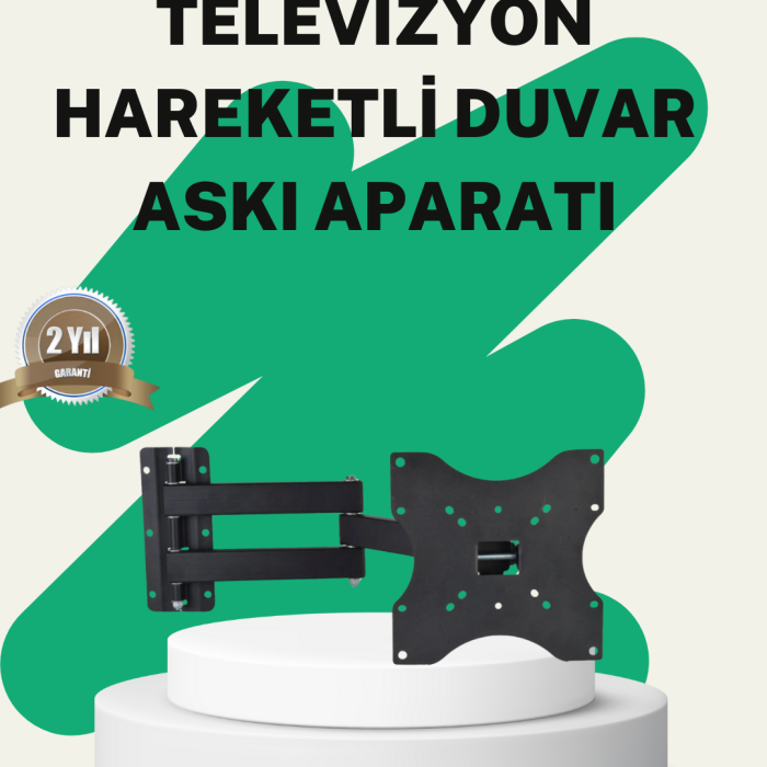 22–49 İnç TV Uyumlu Hareketli Duvar Askı Aparatı