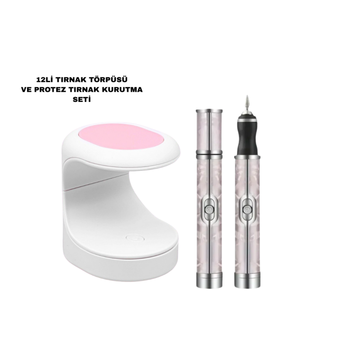 PROTEZ TIRNAK KURUTMA TÖRPÜ SETİ