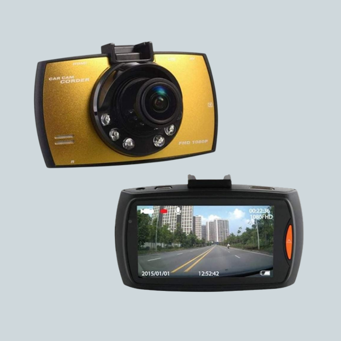 Araç İçi HD DVR Kamera G Sensor ve Hareket Algılama Özellikli