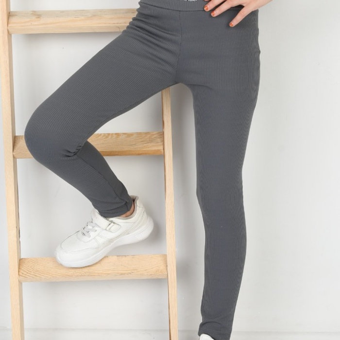 Fitilli Şardonlu Antarsit Kız Çocuk Günlük Tayt