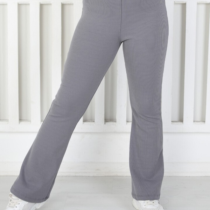 İspanyol Paça Birinci Kalite Fitilli Kumaş Antarsit Kız Çocuk Günlük Tayt