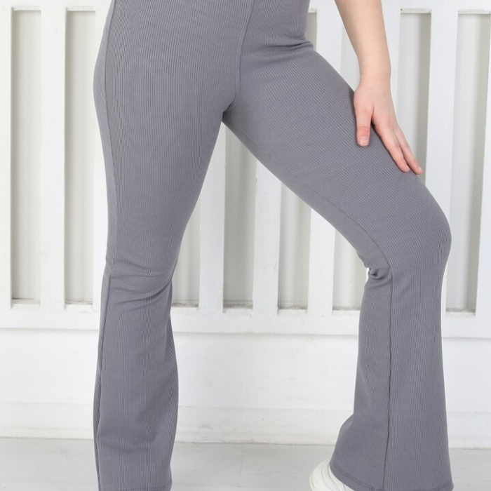 İspanyol Paça Birinci Kalite Fitilli Kumaş Antarsit Kız Çocuk Günlük Tayt