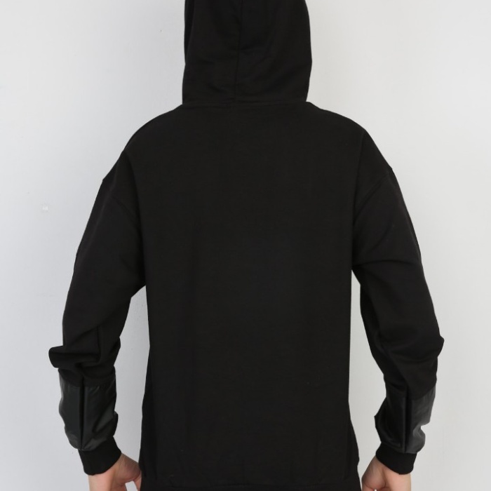 İki İplik Kapşonlu Baskılı Erkek Çocuk Günlük Sweatshirt