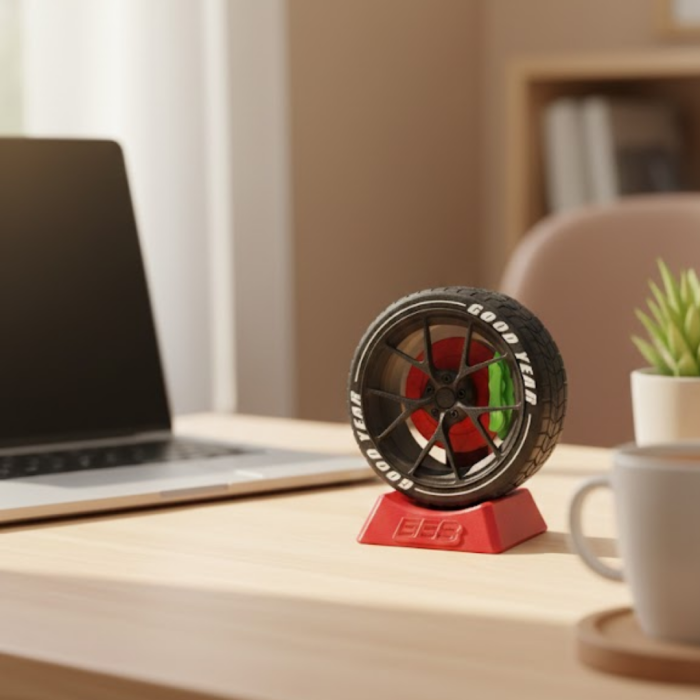 Ofis Masası İçin Jant Temalı Dekoratif Masa Üstü Aksesuar