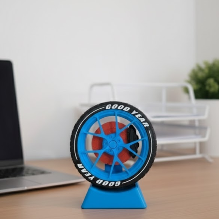 Ofis ve Home Office İçin Jant Temalı Dekoratif Obje