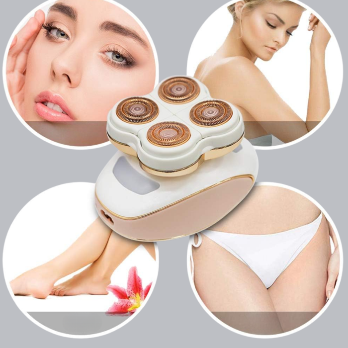 Pürüzsüz Cilt İçin Çok Başlıklı Ağrısız Tıraş Makinesi