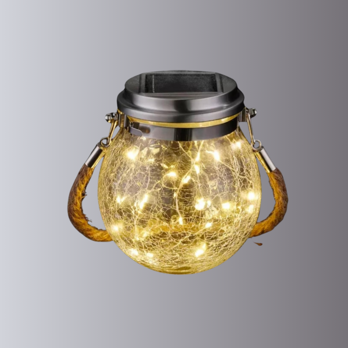 Dekoratif Solar Cam Şişe LED Lamba Gün Işığı Renk