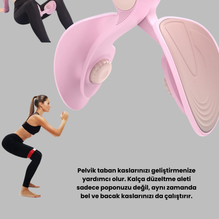 Uyluk Sıkılaştırıcı ve Kalça Çalıştırıcı Egzersiz Aparatı