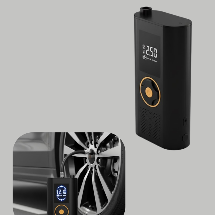 Taşınabilir Dijital Lastik Şişirme Cihazı Güvenli ve Pratik Kullanım