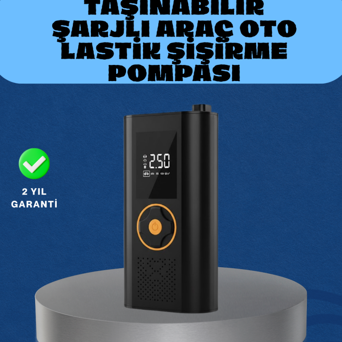 Otomatik Duran Dijital Hava Pompası Kompakt ve Taşınabilir Tasarım