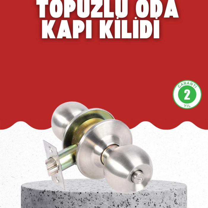 Es Güvenli Topuzlu Kapı Kilidi