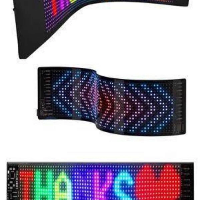 Digital Araba Yazısı Ekran Matrix En Büyük Boy Matrix Led Panel 19*96 Pıxel
