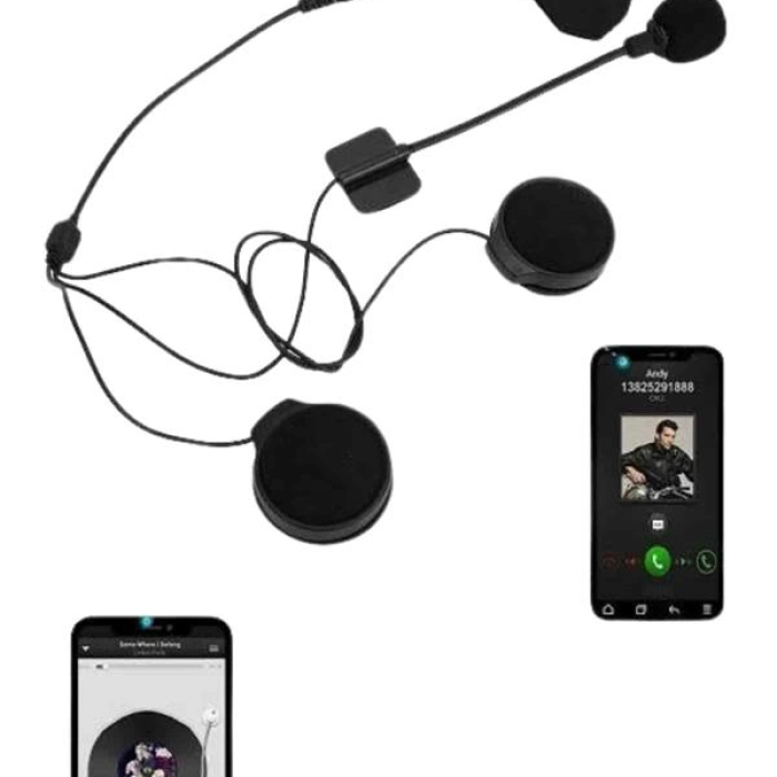 Intercom Bluetooth Kask Kulaklık Motosiklet Kulaklık 5.0 Bluetooth