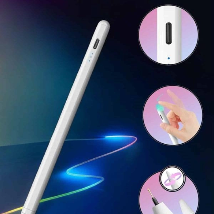 Tablet Kalemi Stylus Pen Dokunmatik Kalem Android Ve İos Uyumlu Şarjlı