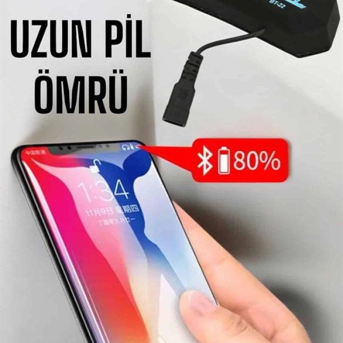 İnterkom Intercom Kask Kulaklık Bt22 Bluetooth Motosiklet Kulaklık 5.0 Bluetooth