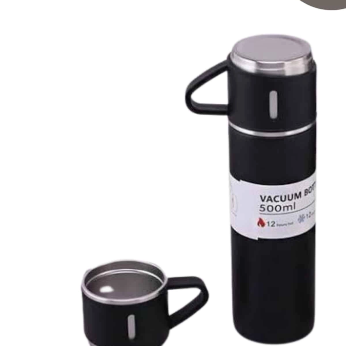 3 Bardaklı Termos Seti Anneler Gününe Özel Hediye Taşınabilir Sızdırmaz Isı Koruyucu