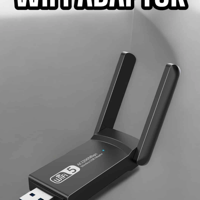 Wifi Alıcı Wifi Adaptörü Usb Girişli 3.0