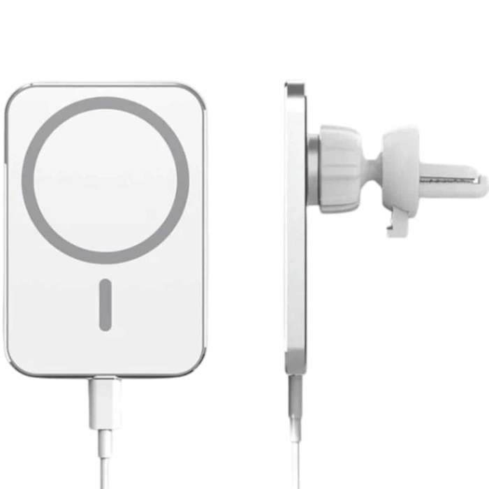 Kablosuz Şarj Aleti Magsafe Araç Içi Manyetik Şarj 15w İos Uyumlu