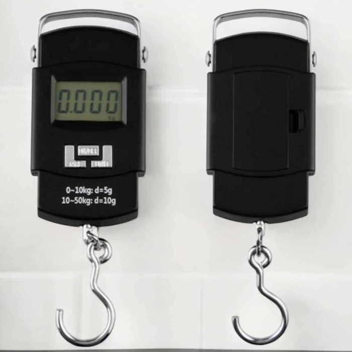 El Terazisi Dijital Göstergeli Pilli 50 Kg Ağırlık Ölçer