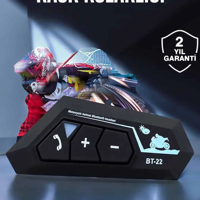 Kask Kulaklık Bluetooth Motosiklet Kulaklık Intercom Su Geçirmez