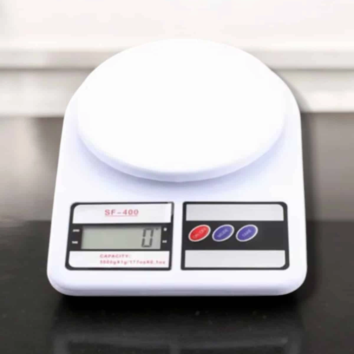 Hassas Terazi 10 Kg Kapasiteli, Yüksek Hassasiyetli Dijital Mutfak Tartısı