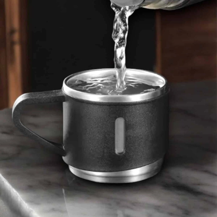 Şık Ve Dayanıklı 3 Bardaklı Termos Seti Uzun Süre Isı Koruma Özellikli