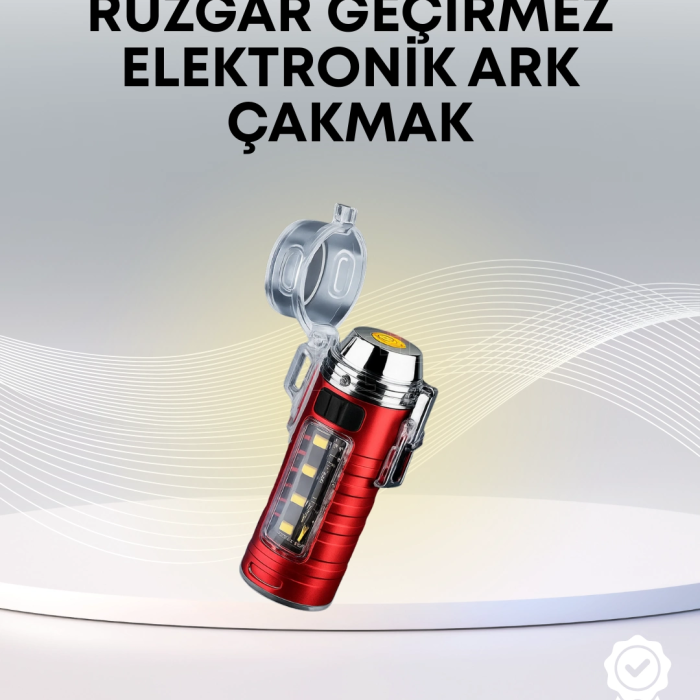 Usb Şarjlı Suya Dayanıklı Elektrikli Çakmak