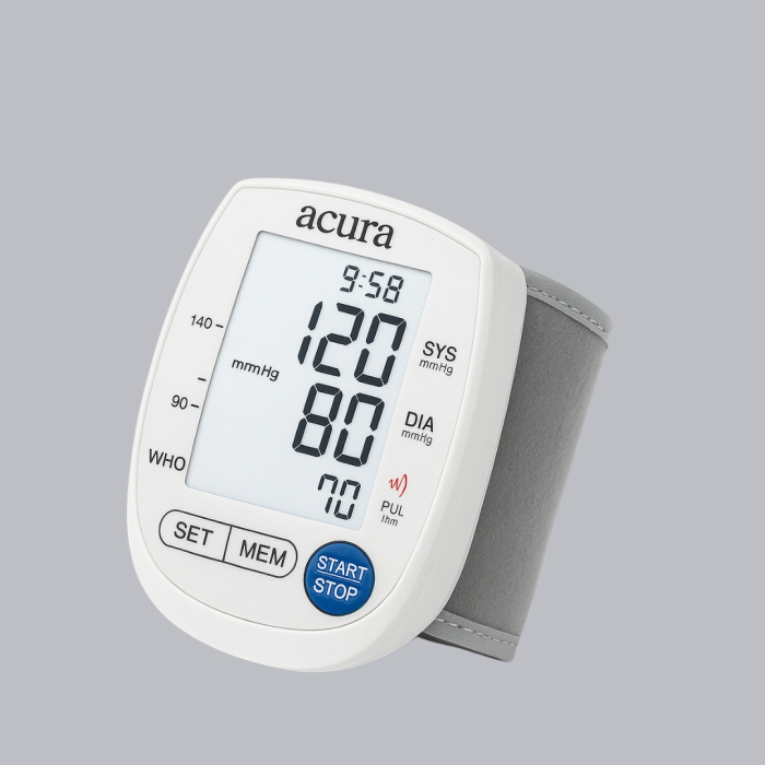 Dijital Bilek Tansiyon Aleti Çift Güç Kaynaklı Hd Ekranlı