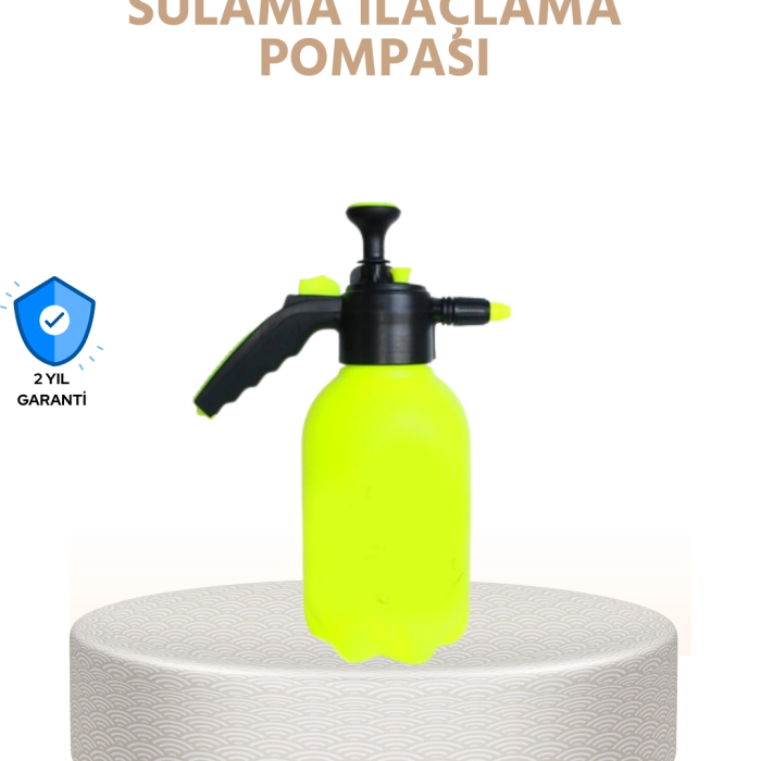 2l Bahçe Ve Araç Temizlik Pompası Bakır Uçlu Basınçlı Sprey