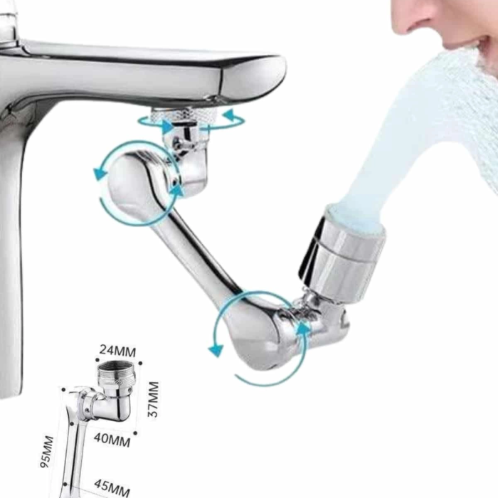 1080° Çok Yönlü Musluk Atı Püskürtme Ve Köpük Akışlı