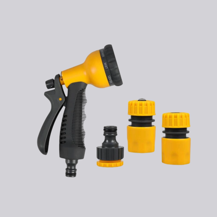 Çok Fonksiyonlu Bahçe Sulama Tabancası Ergonomik Basınçlı Sprey
