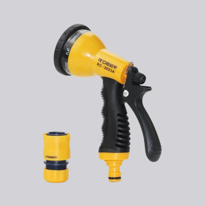 Çok Fonksiyonlu Bahçe Sulama Tabancası Ergonomik Basınçlı Sprey