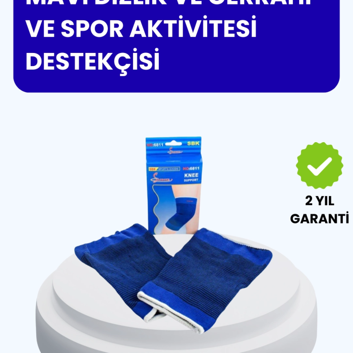 Diz Koruyucu Sporcu Bandajı Esnek Sıkı Destekli