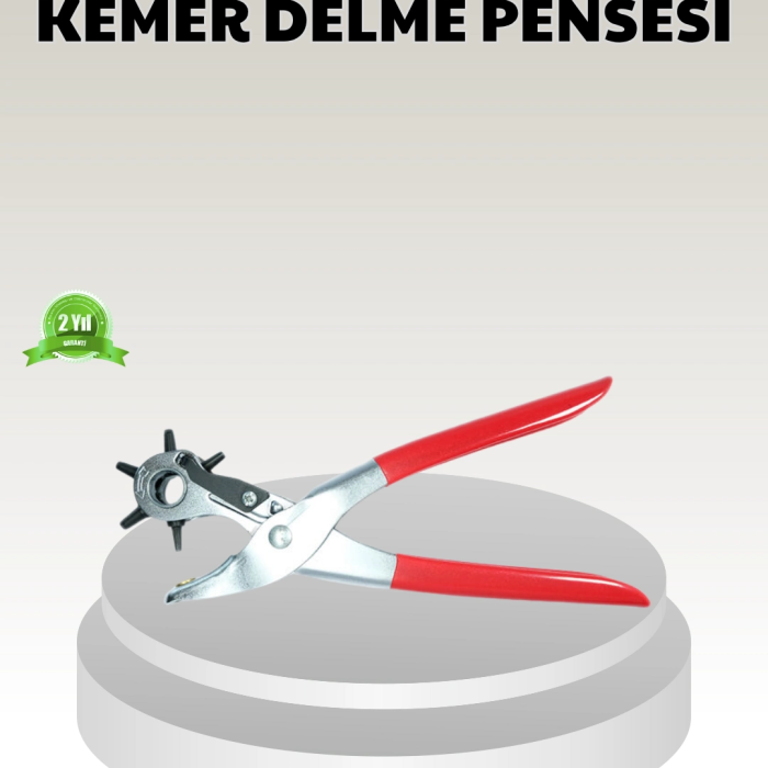 6 Başlıklı Kemer Delme Pense Paslanmaz Çelik Çok Amaçlı