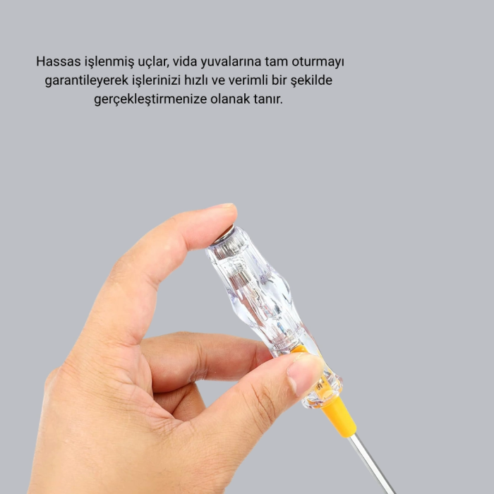 110-220v Elektrik Test Kalemi Korozyona Dayanıklı Nikel Kaplamalı