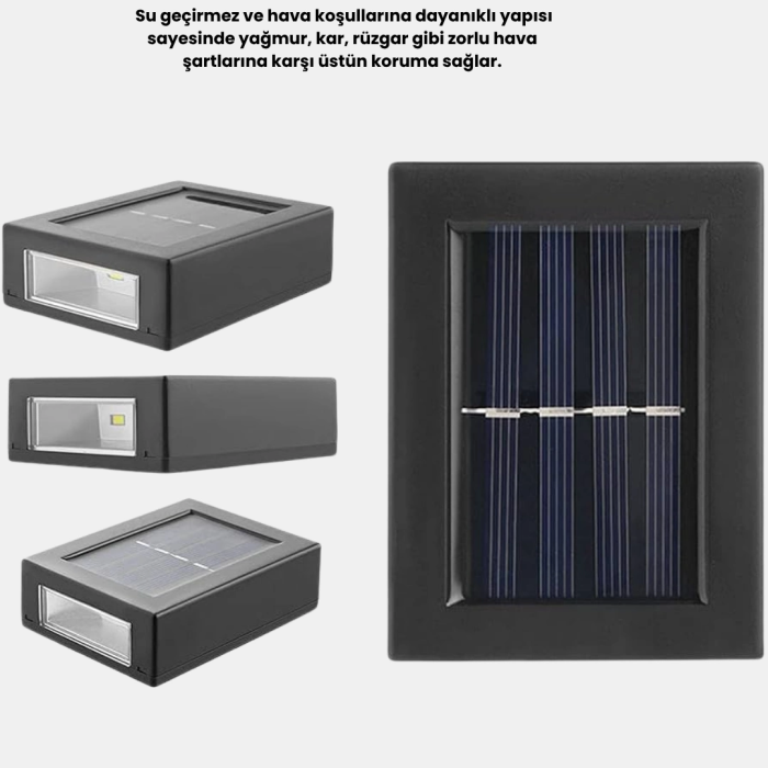 Güneş Enerjili Su Geçirmez Bahçe Apliği Uzun Ömürlü Led’li