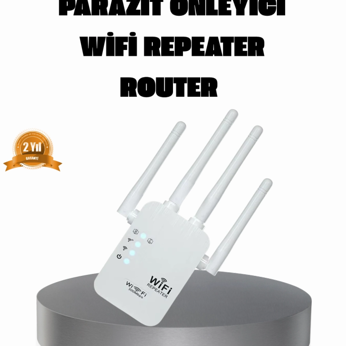 50 Cihaz Destekli 300mbps Kablosuz Sinyal Güçlendirici Rj45 Kablolu Kullanım