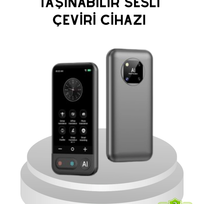 Taşınabilir Akıllı Tercüme Cihazı – Gerçek Zamanlı Ses Ve Metin Çevirisi