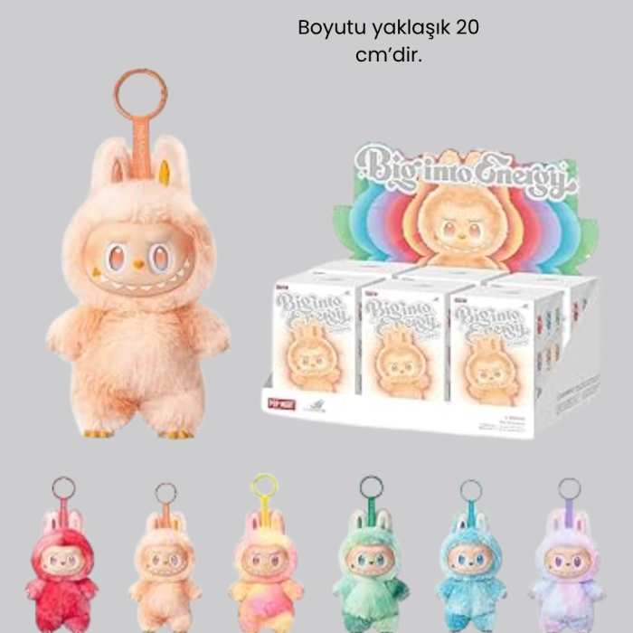 Dekoratif Yumuşak Labubu Peluş Figür – Koleksiyonluk Ve Çocuklara Uygun Hediye 20 Cm