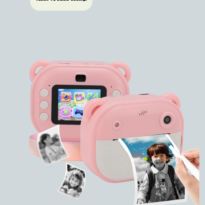 Termal Baskılı Hd Şipşak Kamera 24mp Çift Lensli 32gb Hafızalı