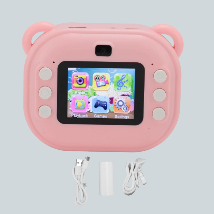 Anında Baskı Özellikli Şipşak Kamera 24mp Hd Çift Lensli Ve 32gb Hafızalı