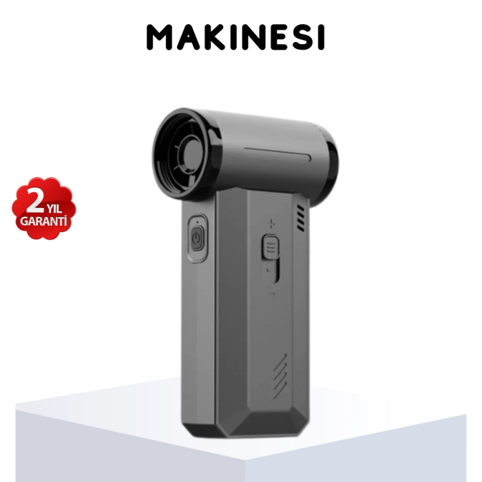 130000 Rpm Çok Fonksiyonlu Şarjlı Hava Üfleme Ve Vakum Temizlik Cihazı