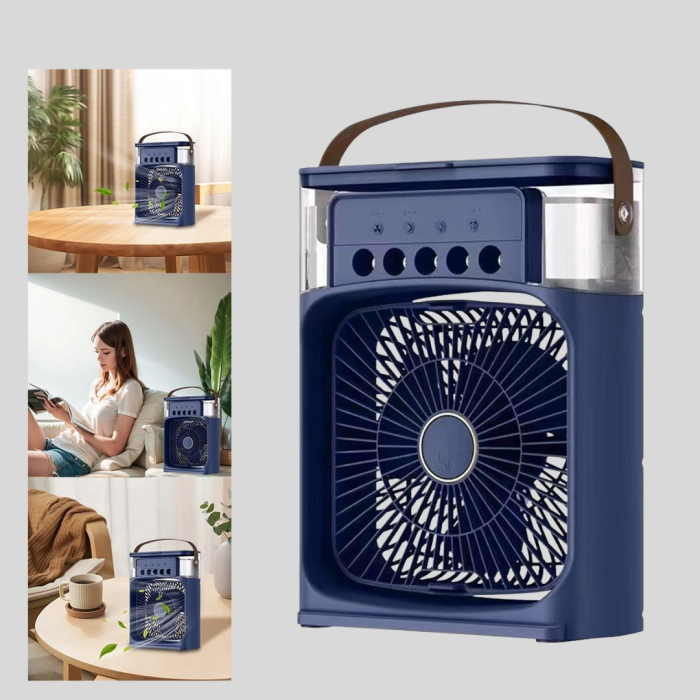 Turbo Fan Teknolojili Sessiz Ve Güçlü Soğutma Masası Vantilatör