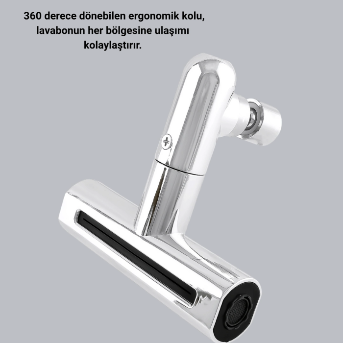 Abs Pirinç Alaşımlı Musluk Başlığı 4 Modlu 360° Dönebilen Ve Ekonomik