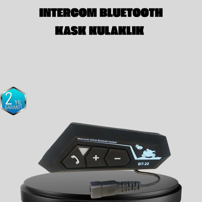 Motosiklet Kask Kulaklığı Bluetooth 5.0 Gürültü Önleme Ve Hızlı Bağlantı